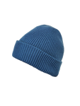 Knitted Recycle Beanie - Blue