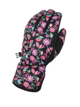 Patterned Waterproof Gloves - Purple Daisies